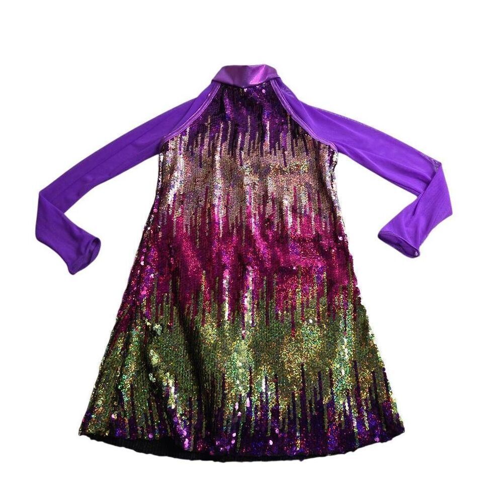 Weissman Kaleidoscope Ombré Sequin Spandex MASTERPIECE, MC 10/12